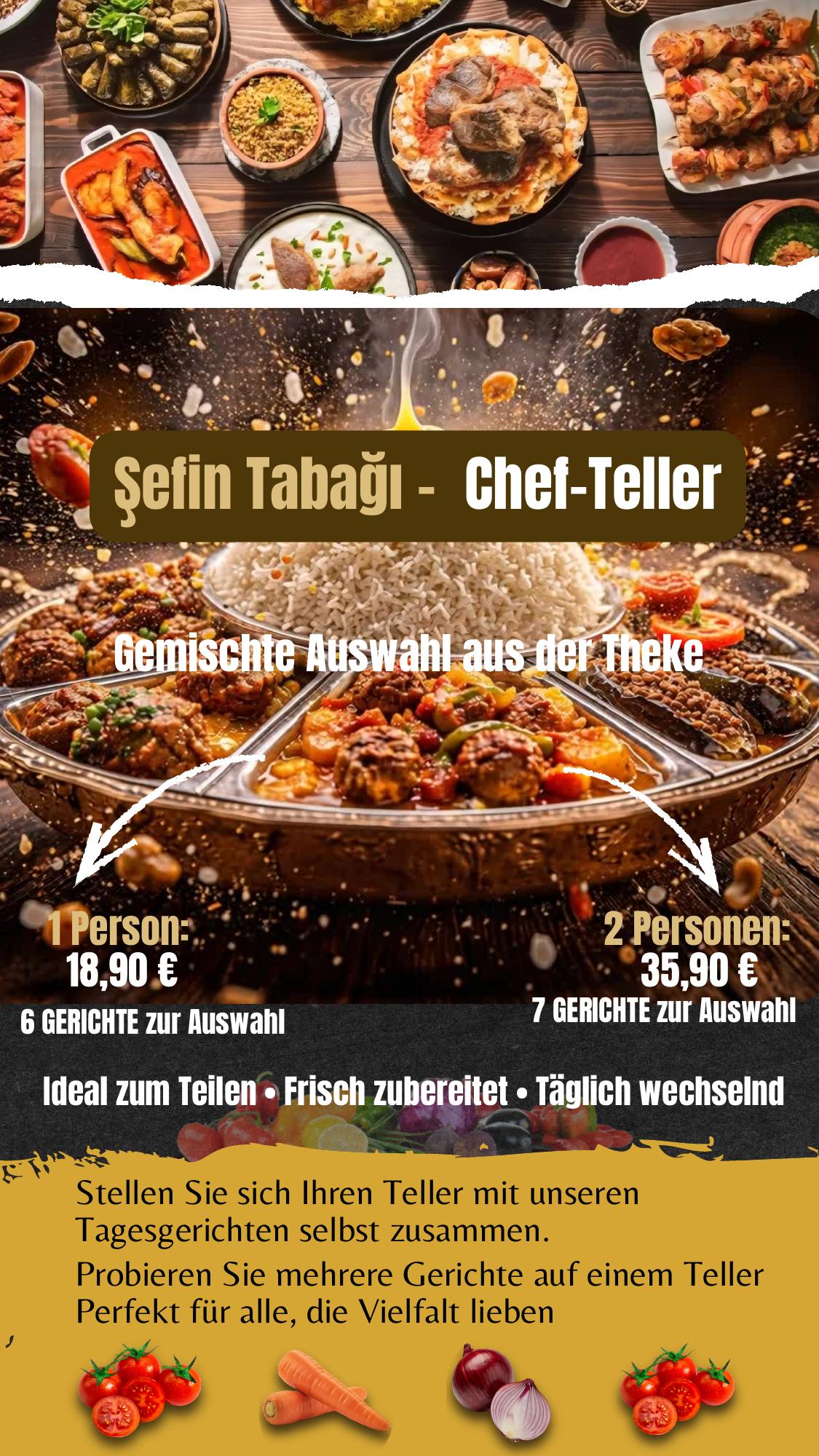 Şefin Tabağı Chef-Teller
