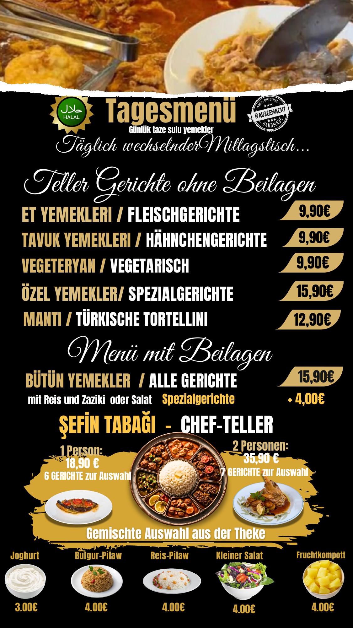 Tagesmenü