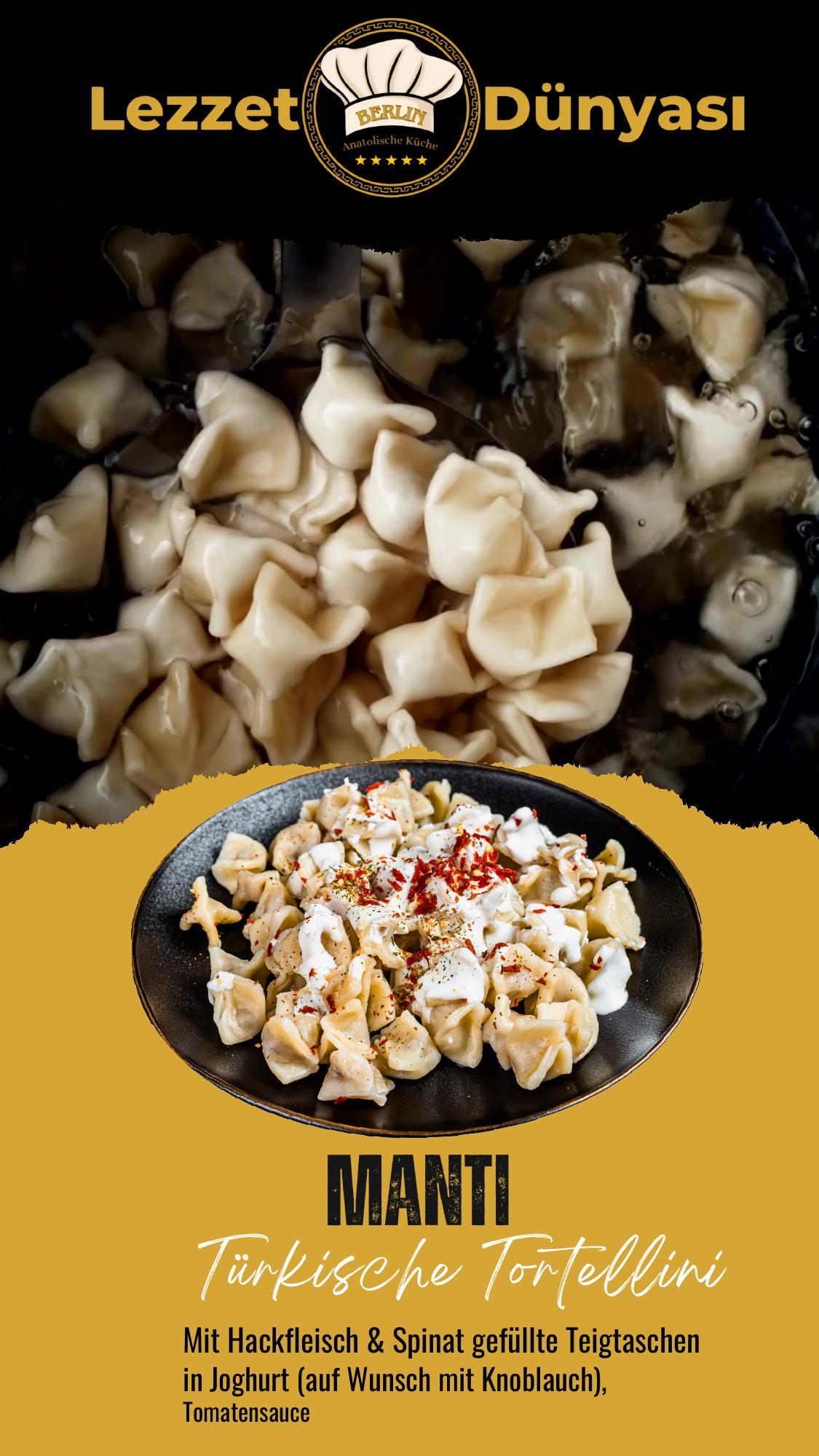 Mantı Türkische Tortellini